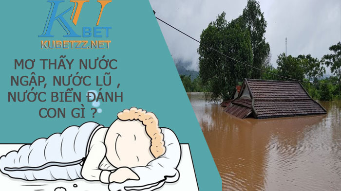 Mơ thấy nước ngập, nước lũ, nước biển đánh con gì dễ trúng nhất?